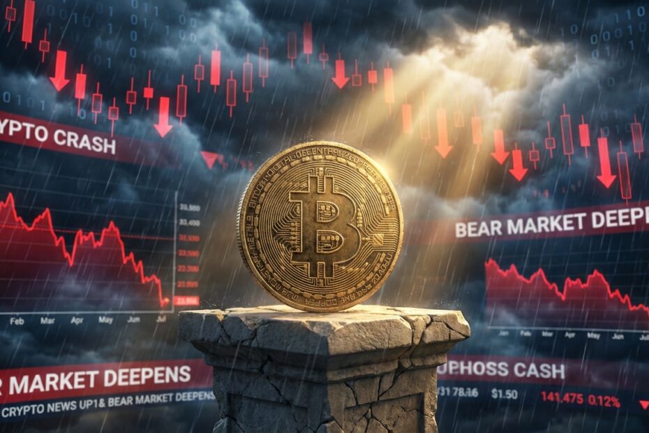 Bitcoin resistindo a gráfico de queda e tempestade no mercado financeiro
