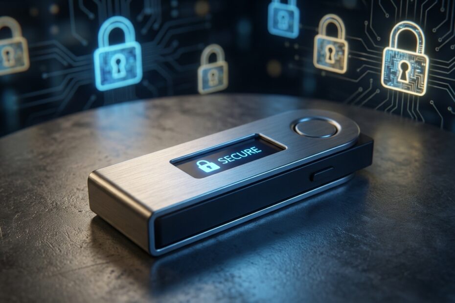 Carteira de hardware segura para autocustódia de Bitcoin