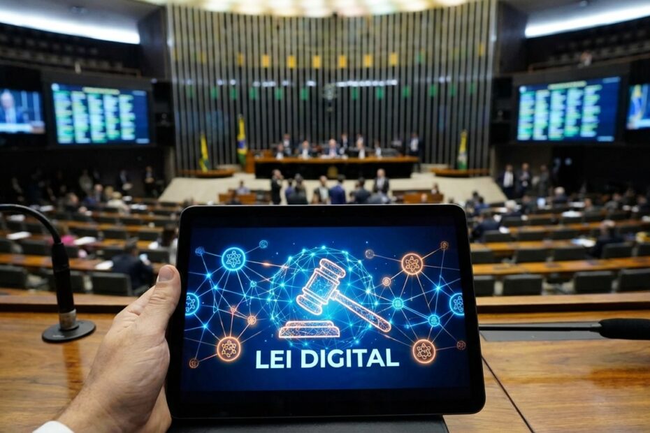 Representação de leis digitais na Câmara dos Deputados